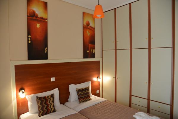 Mideia Hotel Levadeia Bagian luar foto